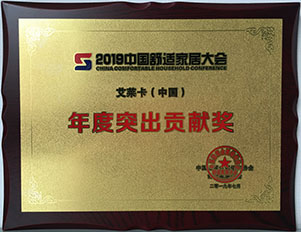 2019年度中國(guó)舒適家居大會(huì)-年度突出貢獻(xiàn)獎(jiǎng).jpg